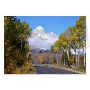 Cartão Parque Nacional Grand Teton