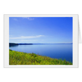 Cartão Parque Nacional Grand Teton. Fotografia paisagísti