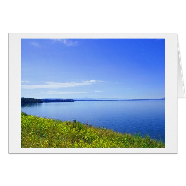 Cartão Parque Nacional Grand Teton. Fotografia paisagísti (Frente Horizontal)