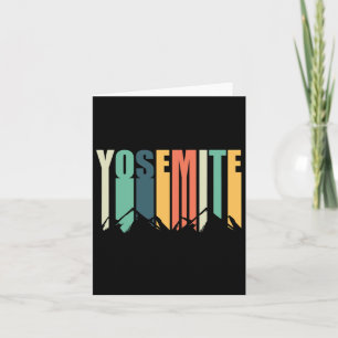 Cartão Parque Nacional Yosemite-califórnia Souvenir acamp