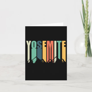 Cartão Parque Nacional Yosemite-califórnia Souvenir acamp