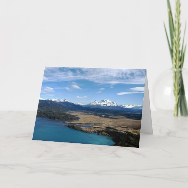 Cartão Parque Torres del Paine, o Chile (Frente)