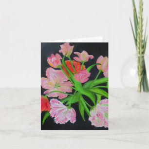 Cartão Parrot Tulips Note Card