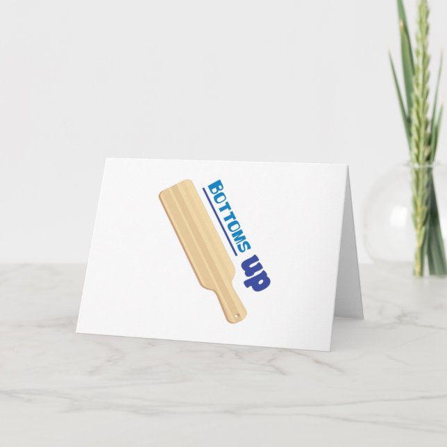 Cartão Partes inferiores acima (Frente)