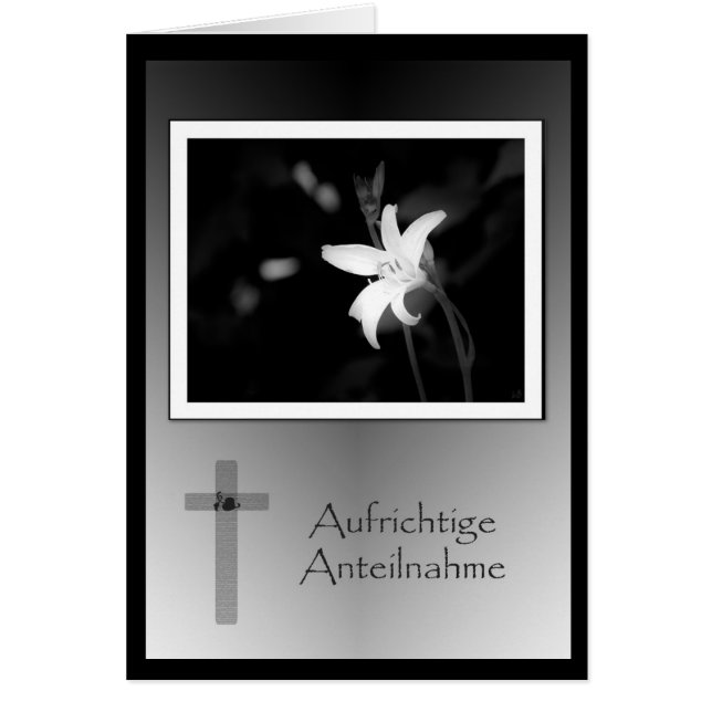 Cartão Participação sincera (Frente)