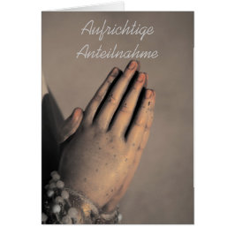 Cartão Participação sincera