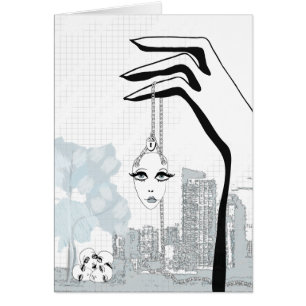 Cartão Particípios de oscilação