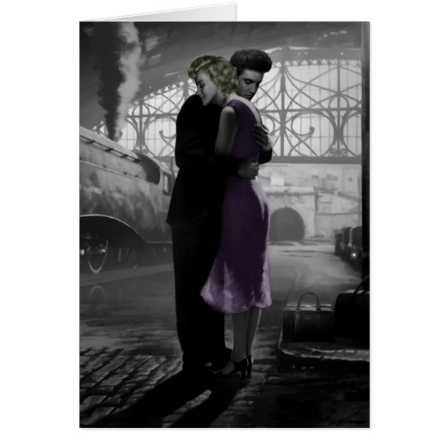 Cartão Partida do Amor (Frente)