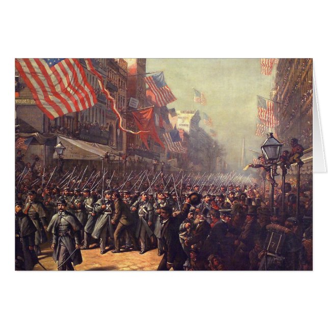 Cartão Partida para a Guerra (Frente Horizontal)