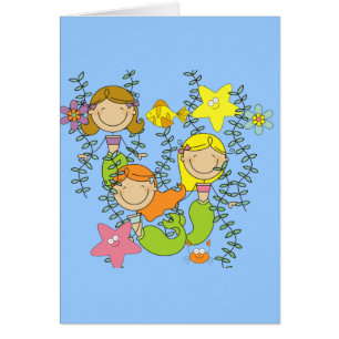 Cartão Partido da sereia