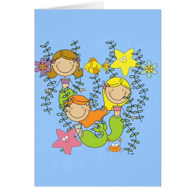 Cartão Partido da sereia (Frente)