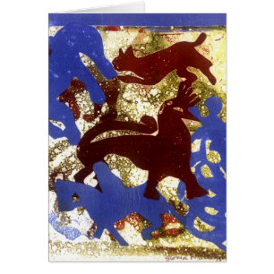 Cartão Partido de galinha