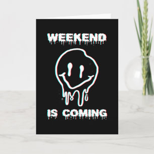 Cartão Partido Techno Rave