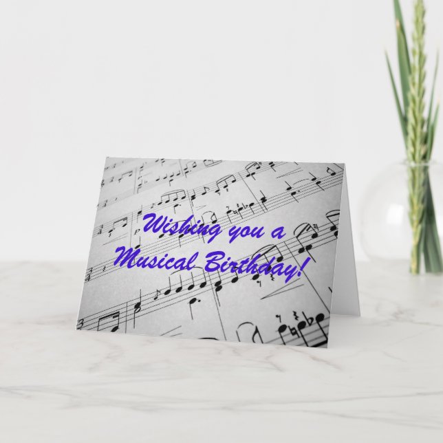 Cartão Partitura (Frente)