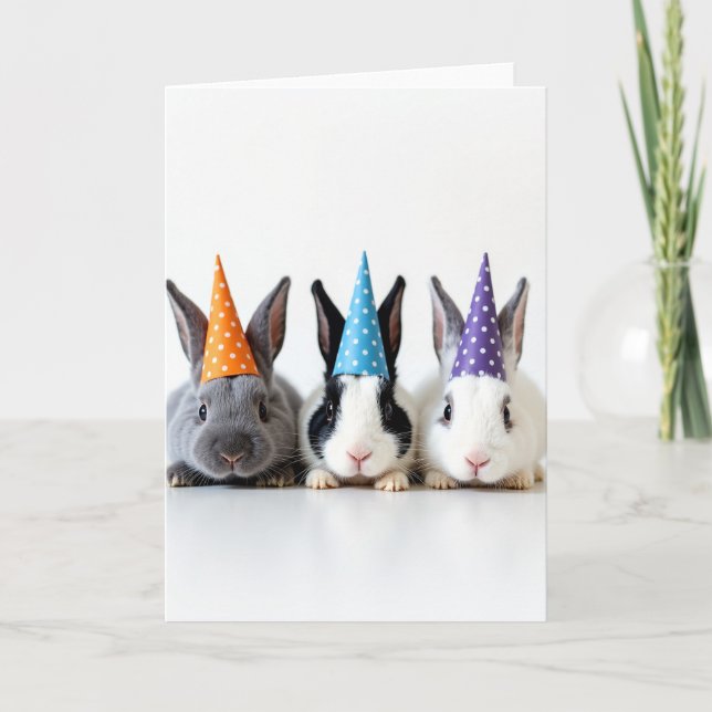 Cartão Party Animals Fun Time Card (Frente)