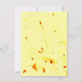 Cartão Pás de papoila secas