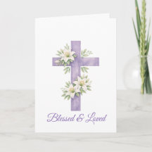 Páscoa Cruz Aquarela Floral Dia das Mães 