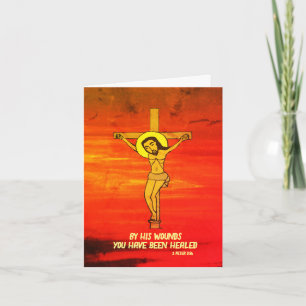 Cartão Páscoa de saudações de Sexta-feira Santa