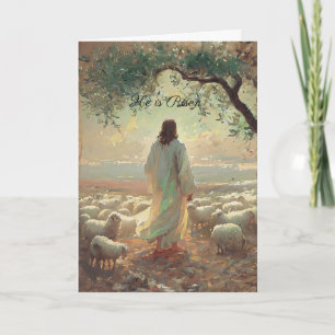 Cartão Páscoa Jesus Cristo Religioso Cristão