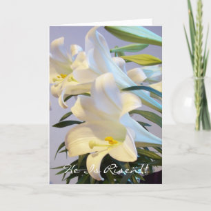 CARTÃO PÁSCOA RISEN