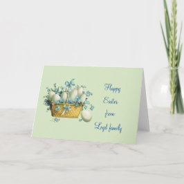 Cartão Páscoa Vintage