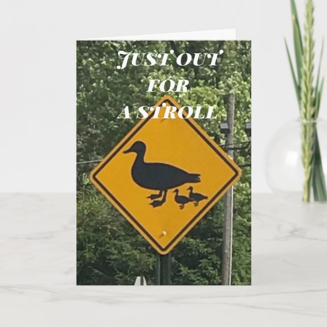 CARTÃO PASSANDO PARA DIZER **FELIZ ANIVERSÁRIO** (Frente)