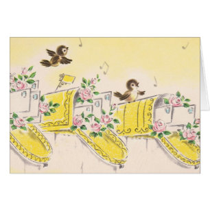 Cartão Passarinhos
