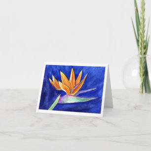 Cartão Pássaro das Placas de Nota de Pintura de Flor de P