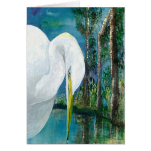 Cartão Pássaro tropical