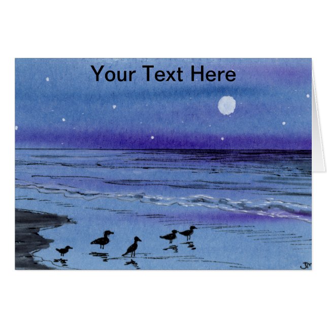 Cartão Pássaros (Frente Horizontal)