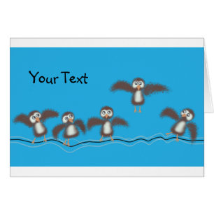 Cartão Pássaros Bons