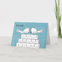 Pássaros de Amor Casamento Noiva e Noivo Parabéns