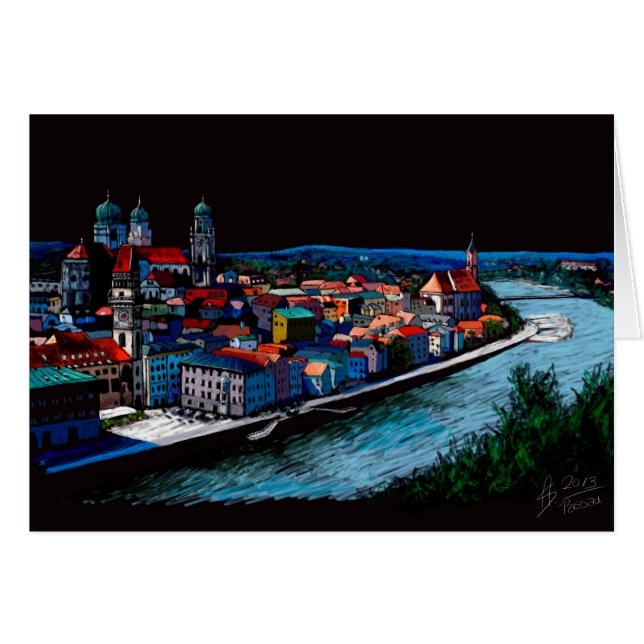 Cartão Passau (Frente Horizontal)