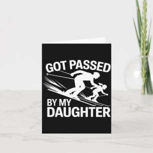 Cartão Passei de Ski pela Minha Filha