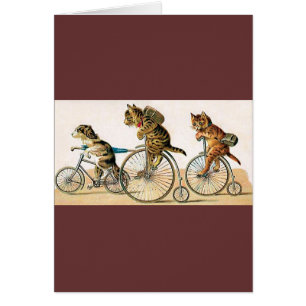 Cartão Passeio da bicicleta