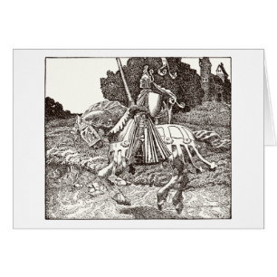 Cartão Passeio do rei Arthur