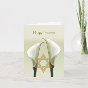 Cartão Passover Calla Lilies Card