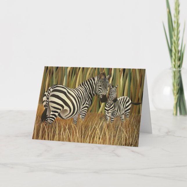 Cartão Pastagem na grama Notecards (Frente)