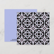 Pastel Colored Squiggly Discs Symmetrical Pattern