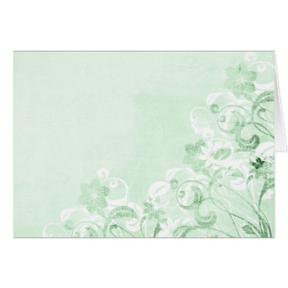 Cartão Pastel de Jardim Urbano