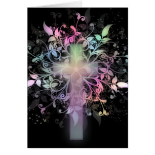 Cartão Pastel floral