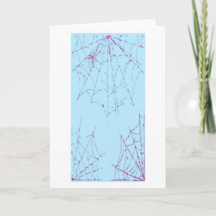 Cartão Pastel Spider Web