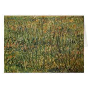 Cartão Pasto em Flor por Vincent van Gogh, Arte Antiga