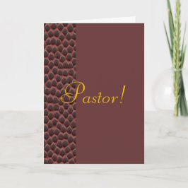 Cartão Pastor