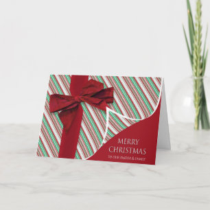 Cartão Pastor de Natal e Arco Grande