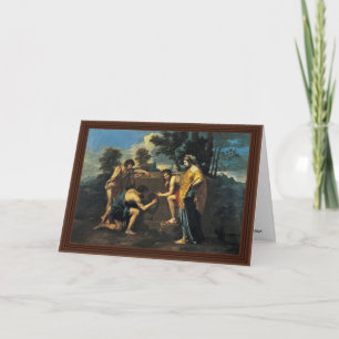 Cartão Pastores Na Arcadia (Et Na Arcadia Ego),