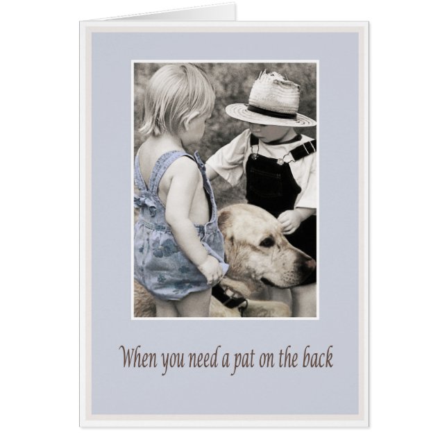 Cartão Pat na parte de trás (Frente)