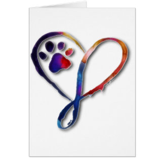 Cartão Pata da infinidade