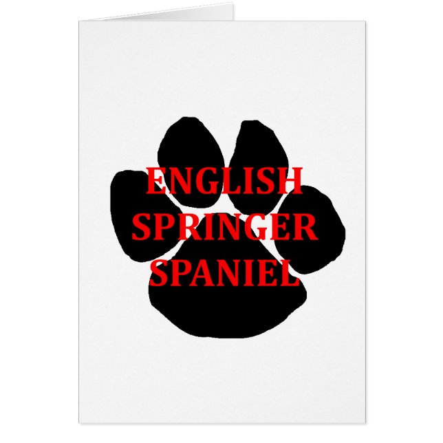 Cartão Pata do nome ESS (Frente)