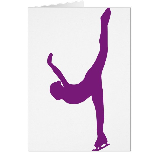 Cartão Patinagem artística (Frente)